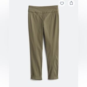 Tribal Fia Cuffed Cropper Trouser Olive